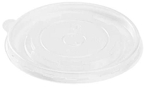 112 MM 16 oz Paper Food Containers Lids | 1000 / Case