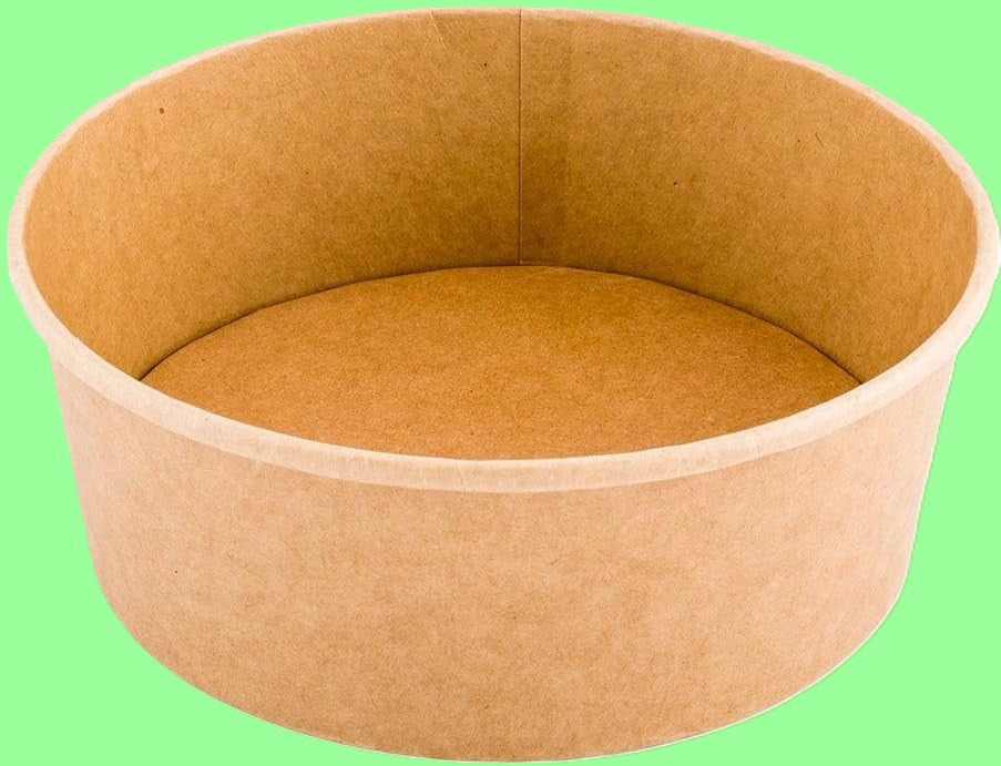 Ecox 16 oz Large Disposable Paper Bowls – Heavy-Duty Soup & Serving Bowls 300/Case