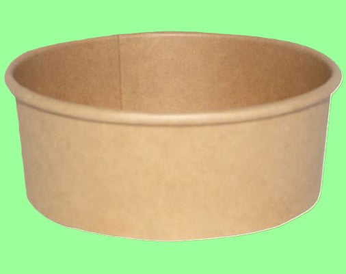 Ecox 16 oz Large Disposable Paper Bowls – Heavy-Duty Soup & Serving Bowls 300/Case