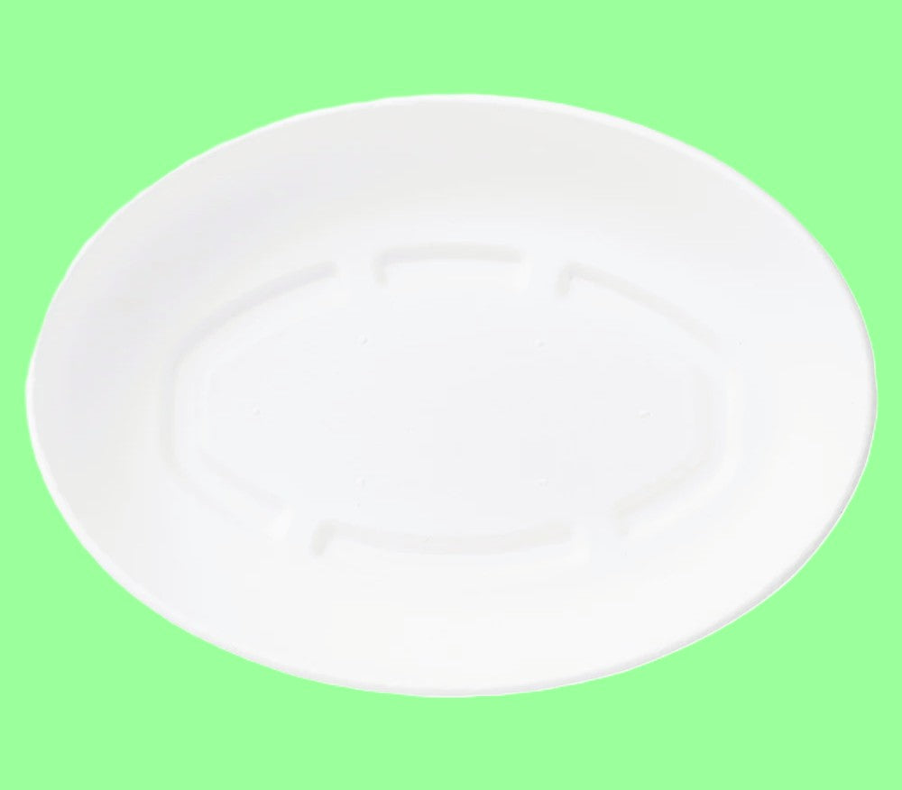 Ecox 26 oz compostable Oval paper bowl - 300/Case