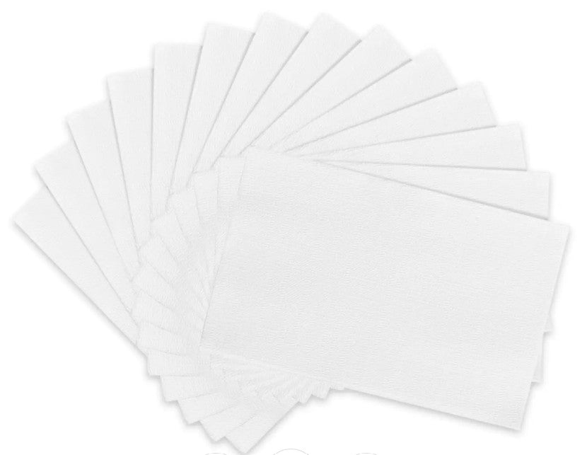 White 2-Ply Wide Interfold 6 1/4" x 4 3/8" Dispenser Napkin - 6,000/Case