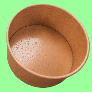 Ecox 32 oz Large Disposable Paper Bowls – Heavy-Duty Soup & Serving Bowls 300/Case