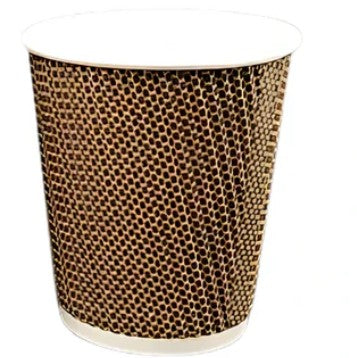 4 oz Ripple Wall Paper Cups - 600 / Case