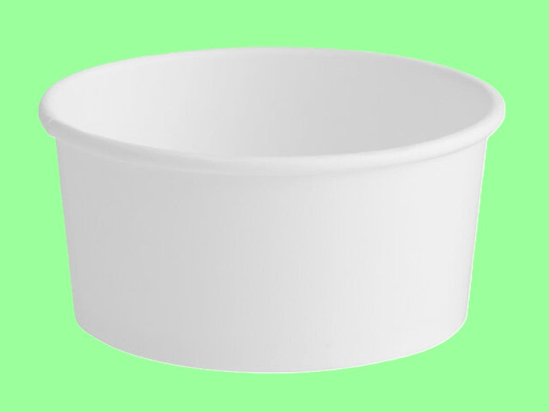 ECOX 6 oz. White Double Poly-Coated Paper Food Cup – 500/Case