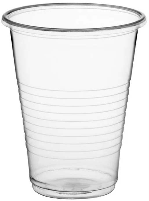 7 oz. Translucent Thin Wall Plastic Cold Cup - 2,500/Case