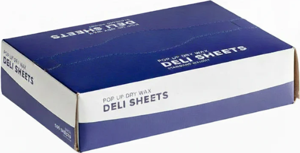 Deli Wax Paper 8X10.75 - 500/Box 6000/Case