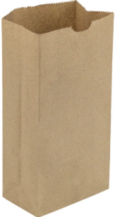 2 lb. Natural Kraft Paper Bag 500/ Bundle