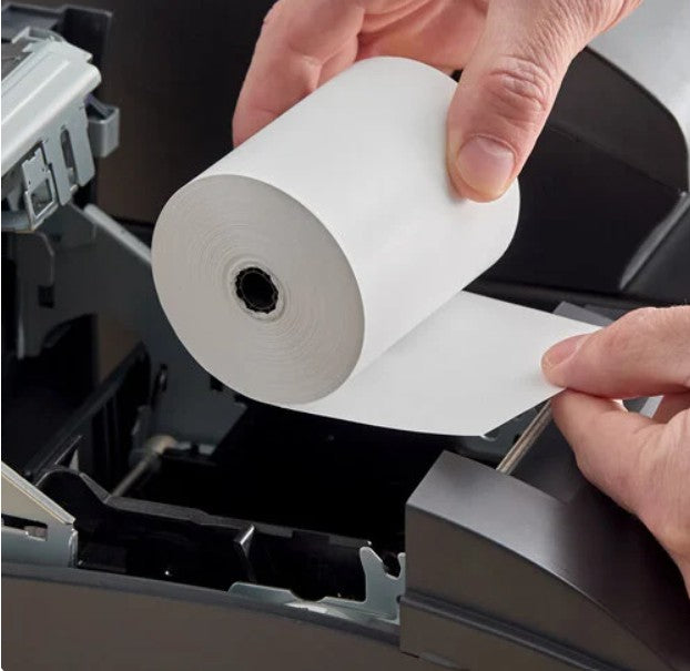 3 1/8" x 230' Thermal Cash Register POS Paper Roll - 50/Case