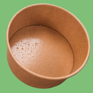 Ecox  32 Oz Large Disposable Paper Bowls – Heavy-Duty Soup & Serving Bowls 300/Case