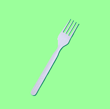 Ecox Heavy-Duty Compostable White Fork 1000/Case