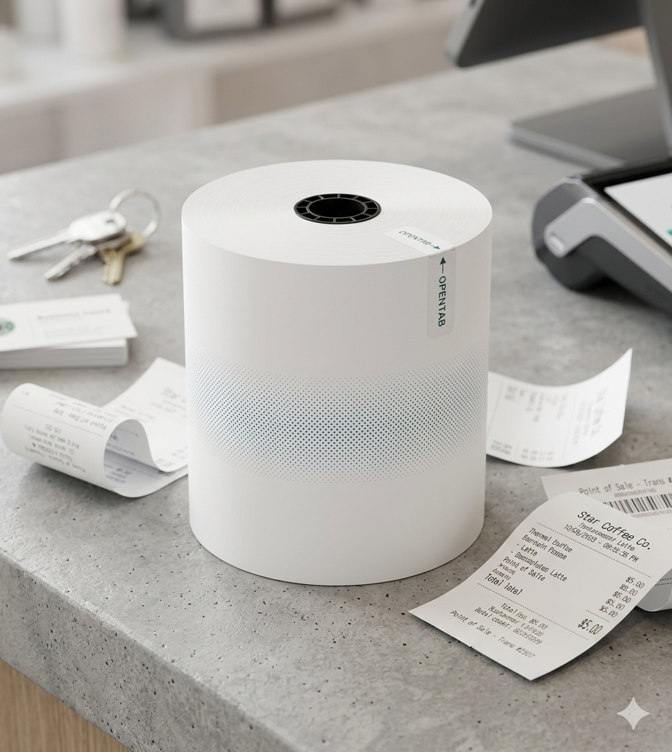 Cash Register POS Paper Roll - 50/box