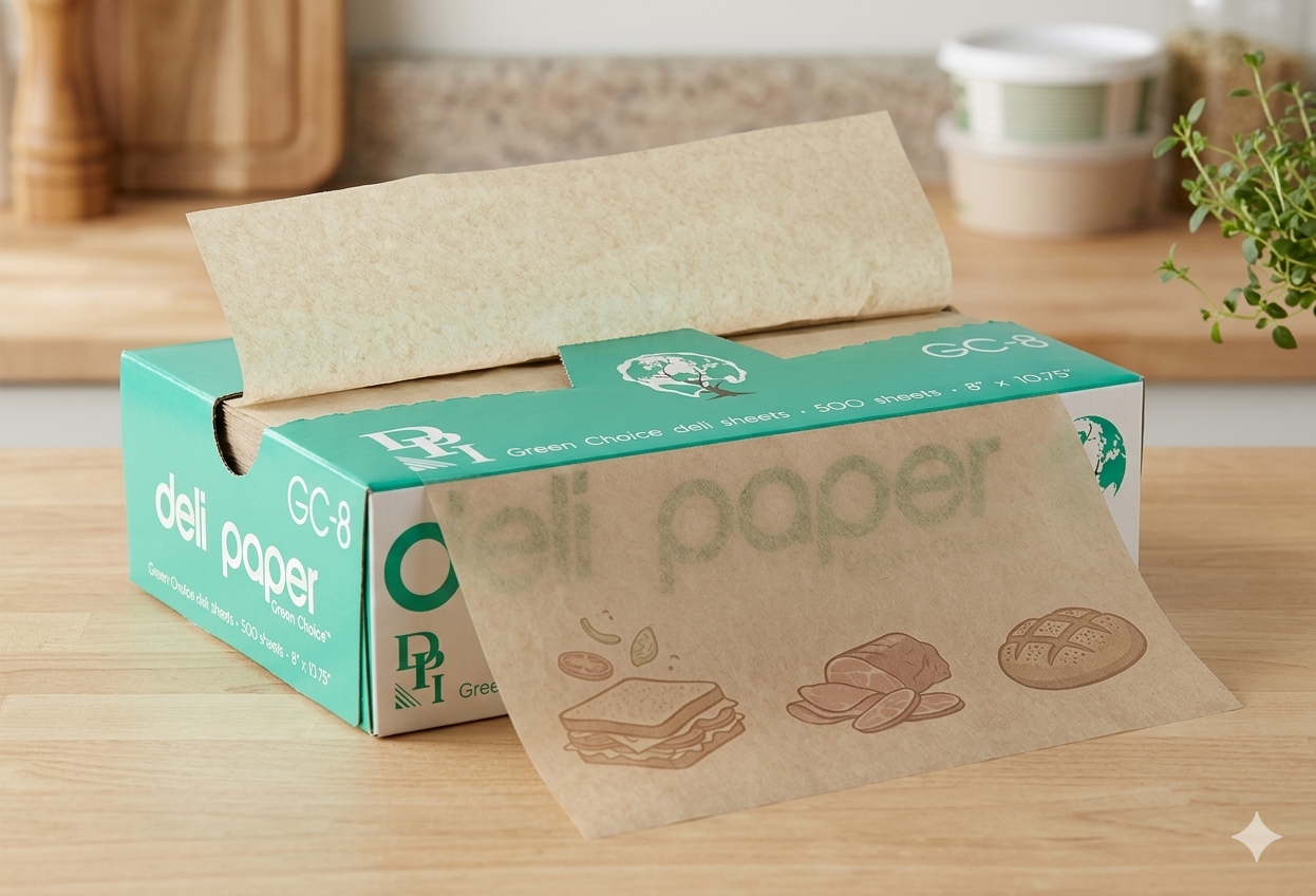 Deli Wax Paper 8X10.75 - 500/Box 6000/Case