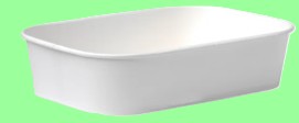 Ecox 16 oz Rectangular Kraft Bowl – Eco-Friendly Disposable Food Container 300/Case