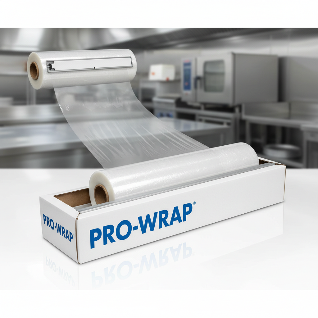 18" x 2000' Premium Foodservice Film with Slide Cutter